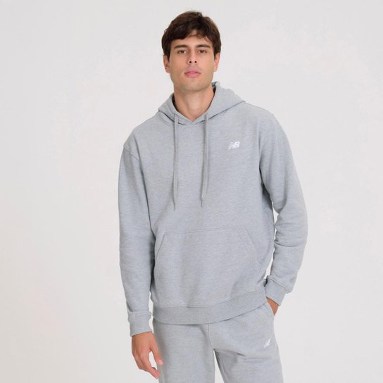 Moletom New Balance Small Logo Capuz Masculino
