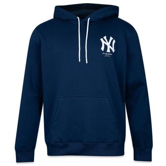 Moletom New Era Canguru Fechado Mlb New York Yankees Fanpage Masculino