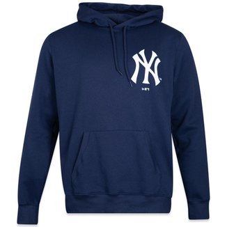 Moletom New Era Canguru Fechado New York Yankees Core Mlb Masculino