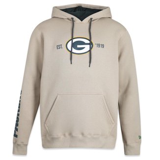 MOLETOM NEW ERA CANGURU FECHADO NFL GREEN BAY PACKERS CORE