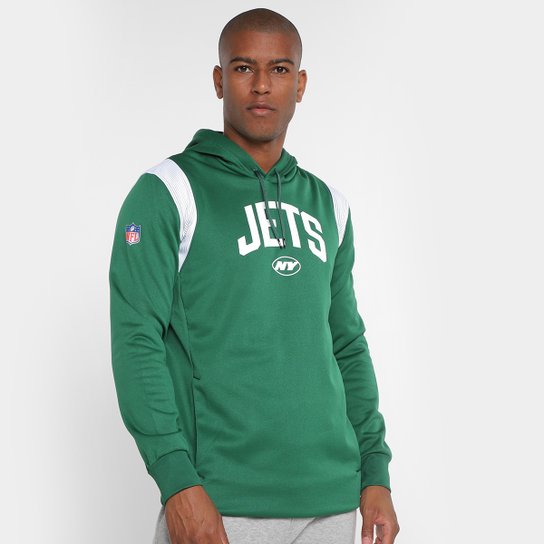 Moletom NFL New York Jets Nike Pullover Masculino Allianz Parque