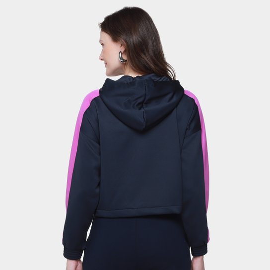 Moletom Olympikus  Cropped Capuz Feminino