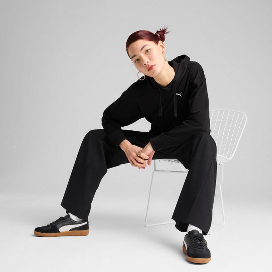 Moletom Puma com Capuz ESS ELEVATED Comfort Feminino