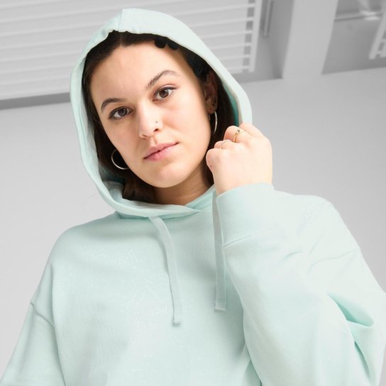 Moletom Puma com Capuz ESS ELEVATED Comfort Feminino
