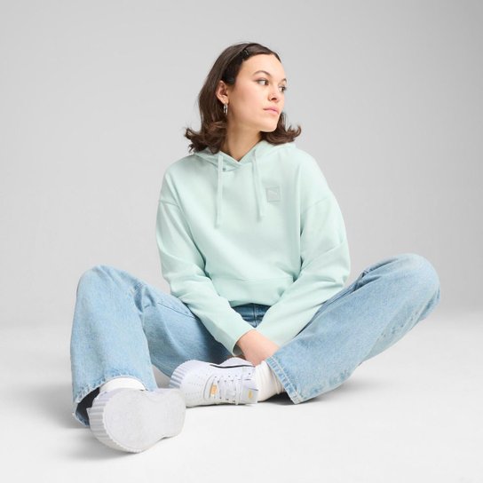 Moletom Puma com Capuz ESS ELEVATED Comfort Feminino
