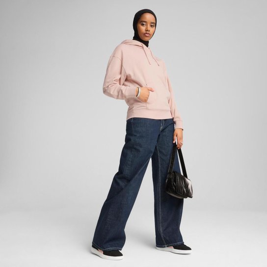 Moletom Puma com Capuz ESS ELEVATED Comfort Feminino