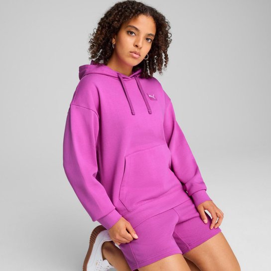 Moletom Puma com Capuz ESS ELEVATED Comfort Feminino