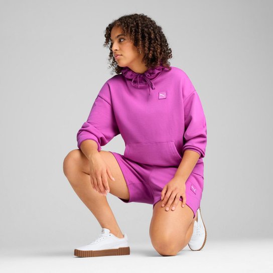 Moletom Puma com Capuz ESS ELEVATED Comfort Feminino