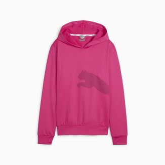 MOLETOM PUMA COM CAPUZ FRENCH TERRY BIG CAT TRAINING FEMININO TAMANHO P