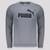 Moletom Puma ESS NO. 1 Logo Crew Juvenil  Unissex - Cinza