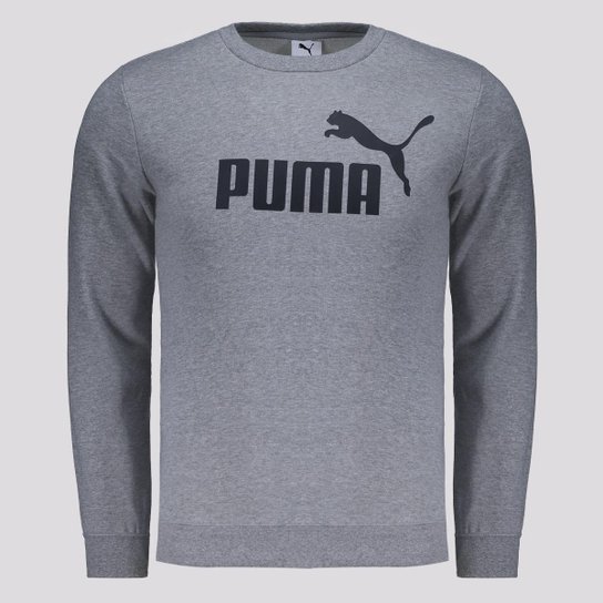 Moletom Puma ESS NO. 1 Logo Crew Juvenil Unissex