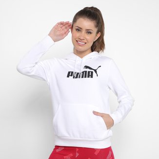Moletom Puma Logo C/ Capuz Feminino