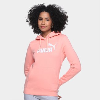 Moletom Puma Logo Com Capuz Feminino