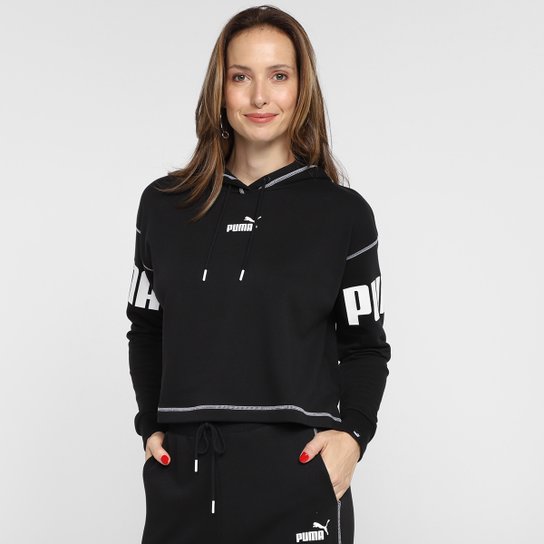 Hoodie Casaco Moletom Feminino Puma Moletom Feminino Moletom Puma
