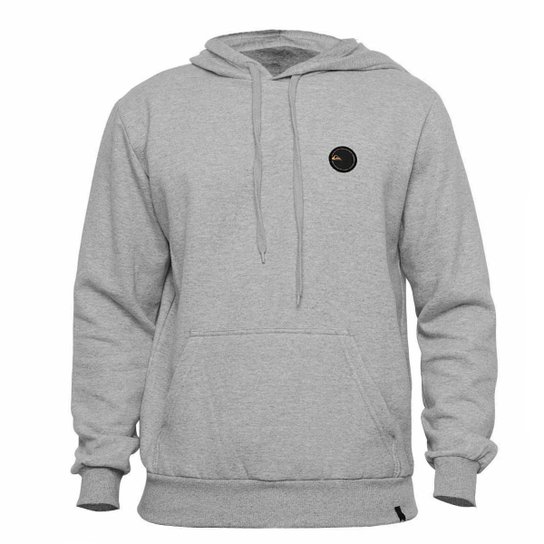 Moletom Quiksilver Canguru Basic Masculino