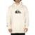 Moletom Quiksilver Comp Logo Off White - Branco