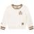 Moletom Real Madrid Retrô Off White Infantil Juvenil - Off White