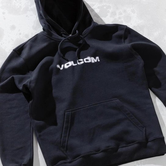 Moletom Volcom Canguru Stone Explorer WT25 Masculino