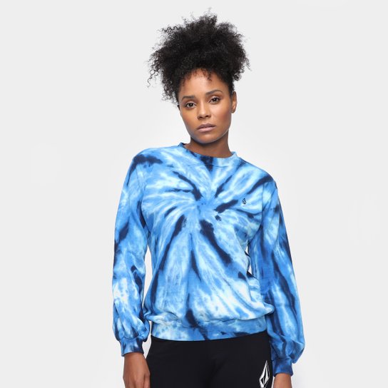 Moletom Volcom Tie Dye Feminino