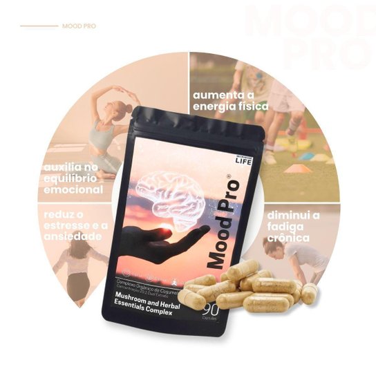 Mood Pro | Extrato Puro e Concentrado 90 Cápsulas