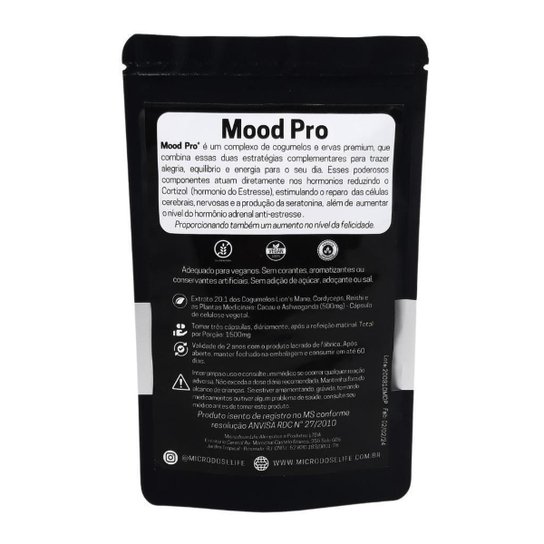 Mood Pro | Extrato Puro e Concentrado 90 Cápsulas