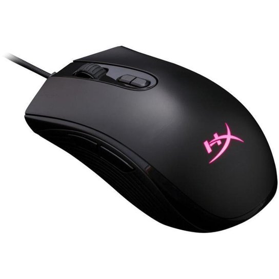 Mouse Gamer HyperX Óptico 6200DPI 7 Botões