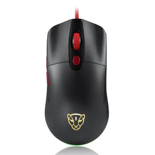 Mouse Gamer Motospeed V400 Cinza 7 Botoes RGB