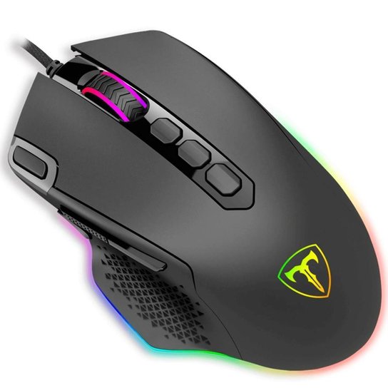 Mouse Gamer T-Dagger Bettle RGB Preto