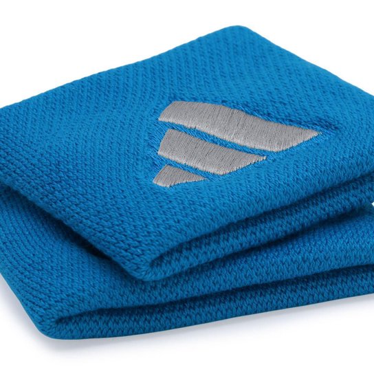 Munhequeira Adidas Curta com 02 Unidades Azul