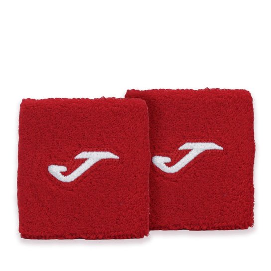 Munhequeira Joma Basic Curta 02 Unidades Vermelha