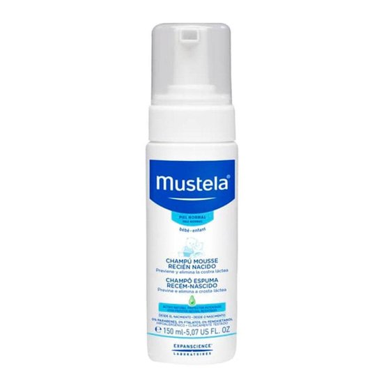 Mustela Espuma Shampoo Recém-Nascido 150ml 150ml