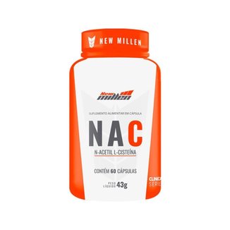 NAC - N-Acetil L-Cisteína 60 Cápsulas - New Millen