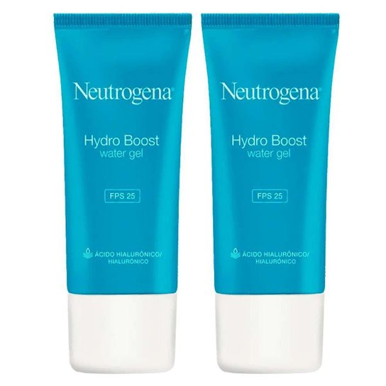 Neutrogena Hydro Boost Kit com Dois Hidratantes Faciais Water Gel FPS25 Kit