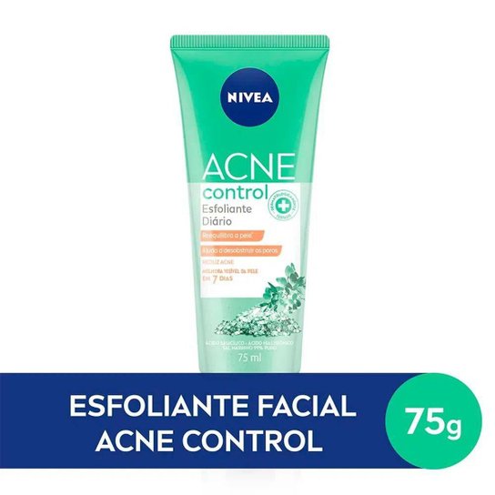Nivea Acne Control Kit – Esfoliante Facial 75ml + Tônico Facial 200ml + Hidratante Facial 50ml Kit