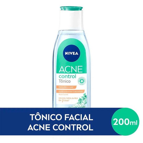 Nivea Acne Control Kit – Esfoliante Facial 75ml + Tônico Facial 200ml + Hidratante Facial 50ml Kit