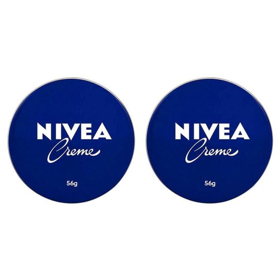 Nivea Creme Lata Kit com 2 Unidades – Hidratante Nivea 56g Kit