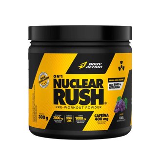 Nuclear Rush 300g - Body Action Sabor:Uva;Tamanho:Unico;Genero:Unisex