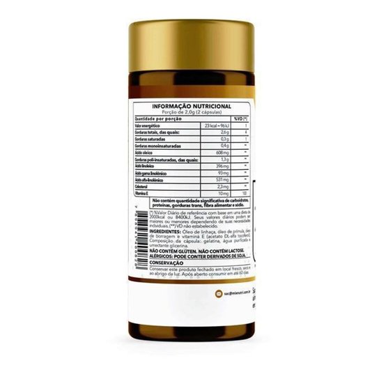 Nutraceutical Omega 3/6/9 Femme - 60 Caps - 60g - Mix Nutri