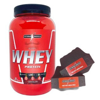 Nutri Whey Isolado 3W Chocolate 900g + Luva Integral