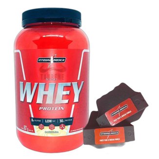 Nutri Whey Isolado Hidro Baunilha 900g  + Luva Integralmedica