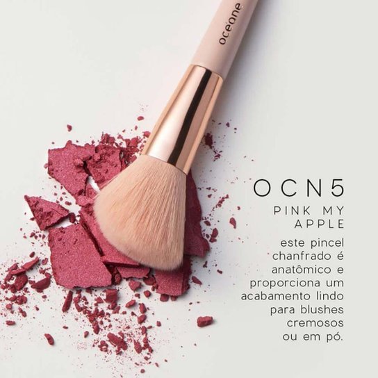 Océane Mini Brush Kit com 5 Pincéis Kit