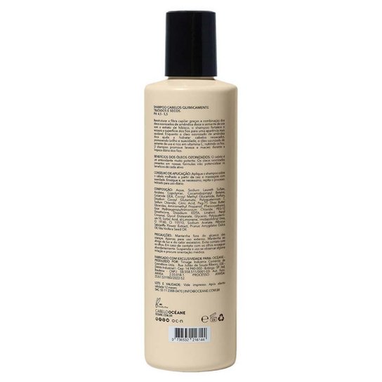 Océane Shampoo para Cabelos Quimicamente Tratados 250ml