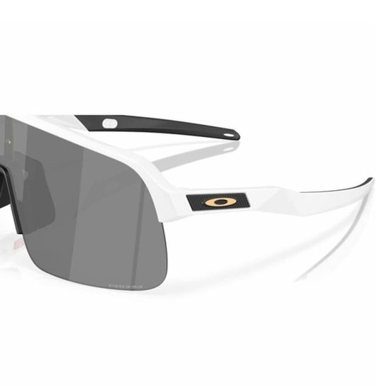 Óculos Ciclismo Oakley Sutro Lite Matte White Prizm Black Cód.94637539