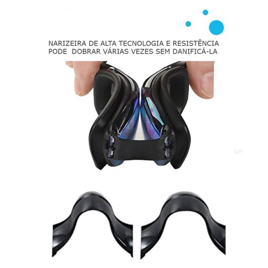 Óculos De Natação Gold Sports Legend Dem Mirror High Definition