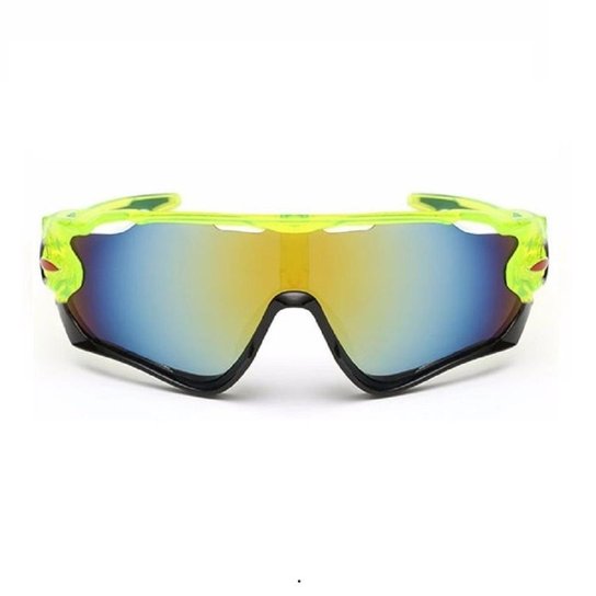 Óculos De Sol Ciclismo Bike Proteção Uv Espelhado 2 Unidades