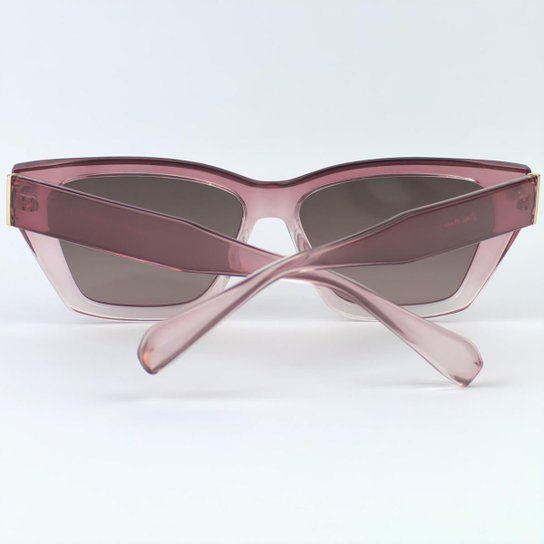 Óculos de Sol Feminino Gatinho Lente Marrom UV400 Polarizado 2849 Village Heaven