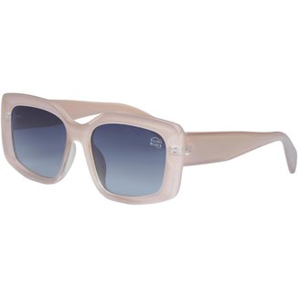 Óculos de Sol Feminino Grande Quadrado Bege UV400 Polarizado 2544