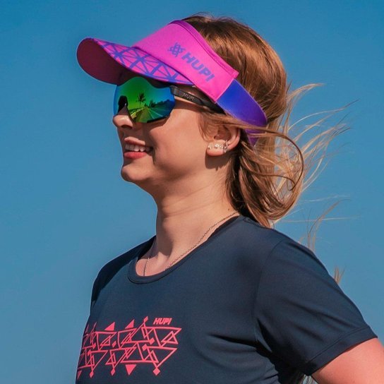 Óculos de Sol HUPI Aspen Armação Preto Lente Dourado