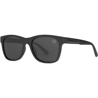 Óculos de Sol Masculino Preto Redondo UV400 Polarizado Grande 2642