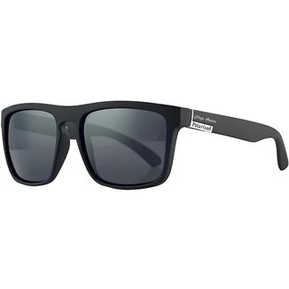 Óculos de Sol Masculino Quadrado Polarizado UV400 Preto 1034 Village Heaven